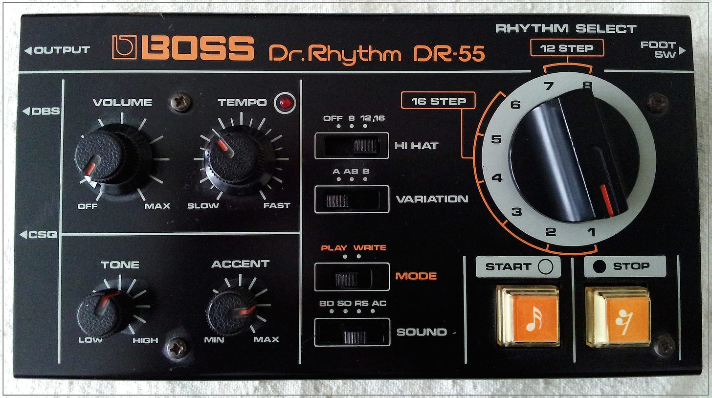 Boss DR-55: an overview | synthnerd