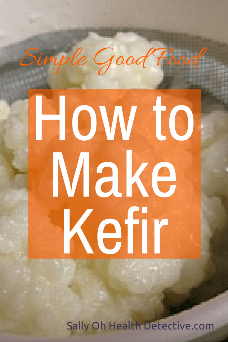 how to make kefir - simple good food!