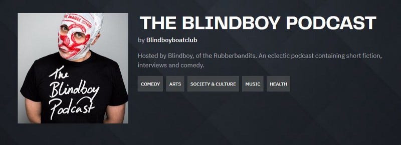 Blindboy’s podcast, available on Acast or wherever you find your white boys with too much to say. No, YOU’RE a hypocrite.