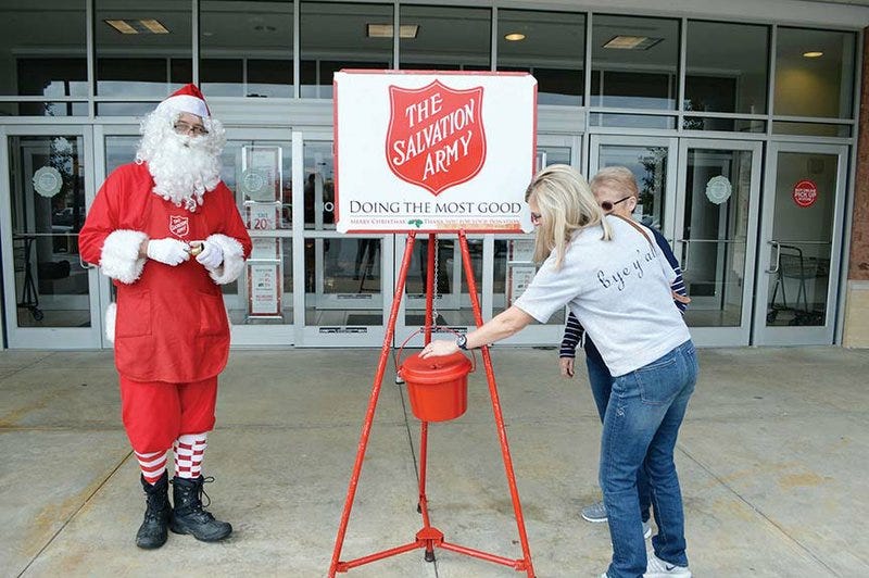 Salvation Army needs donations, volunteer ringers