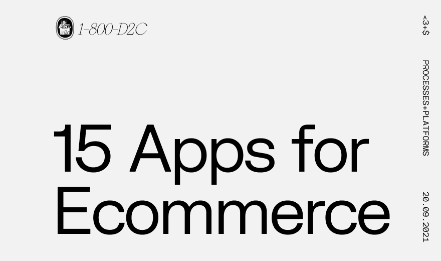 15 apps for ecommerce