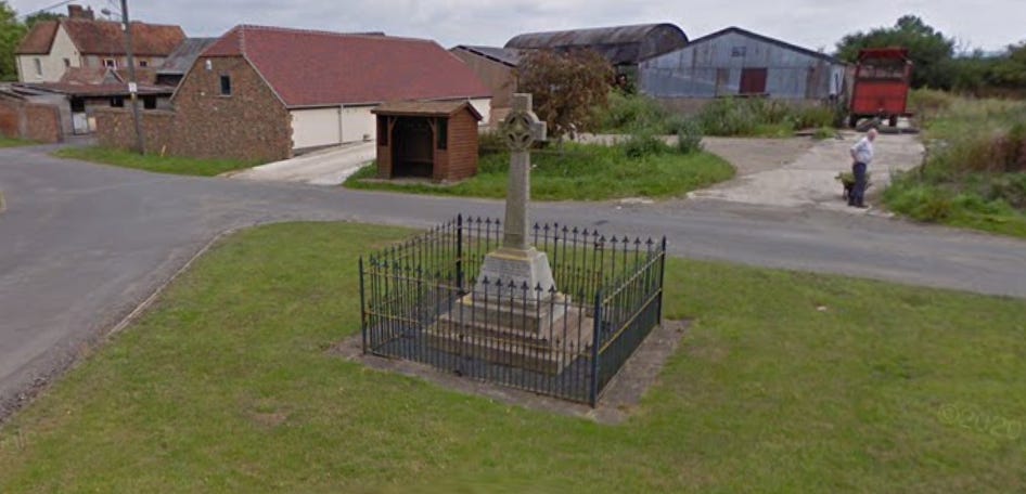 War memorial, Moreton, Oxfordshire