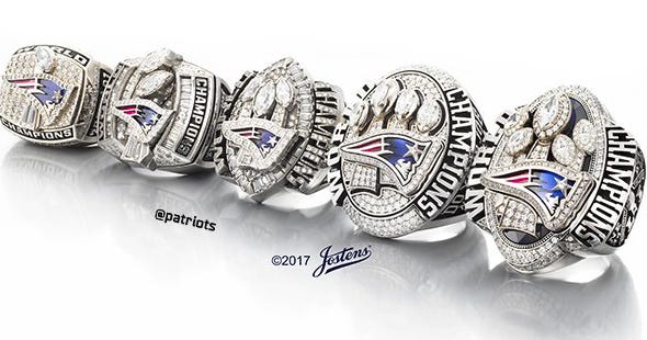 A Tom Brady Super Bowl LI ring is up for auction
