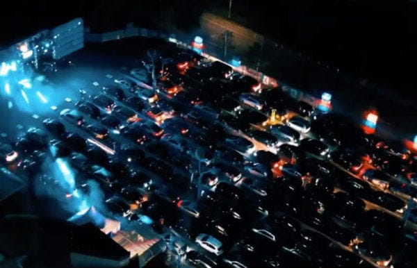 Drive-In Rave Takes Place In Germany