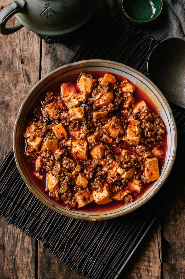 Dish of Mapo Tofu, thewoksoflife.com