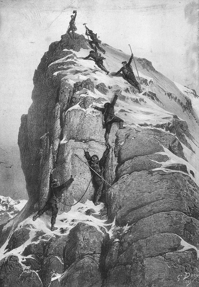 Datei:Matterhorn ascent Dore.jpg – Wikipedia