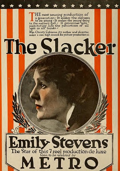 File:The Slacker ad in Motion Picture News (Jul-Aug 1917) (IA motionpicturenew161unse) (page 220 crop).jpg