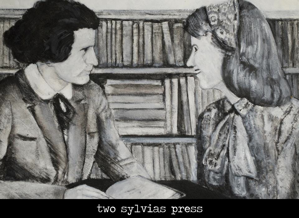 Image result for two sylvias press logo