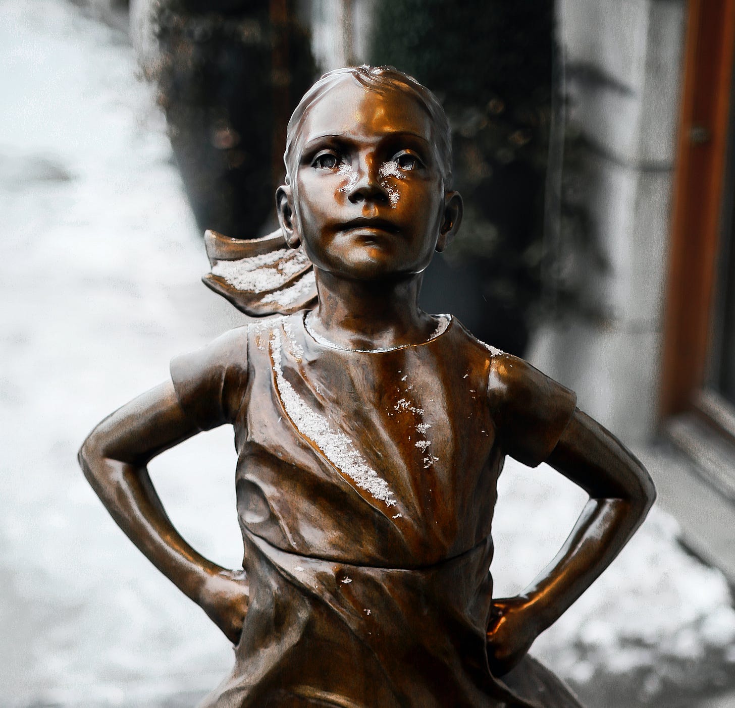 Fearless girl statue