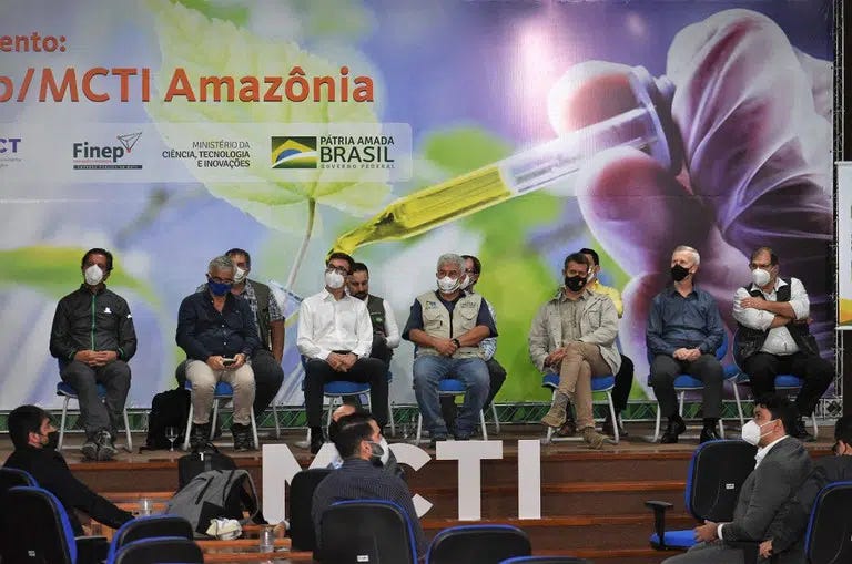 Ministro Marcos Pontes em evento da Amazônia - Crédito Andrés Pascal- Suframa Blockchain