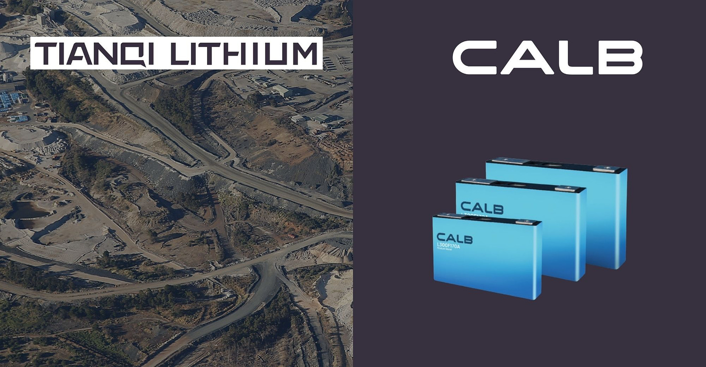 Tianqi Lithium to Contribute $100M for CALB’s Hong Kong IPO