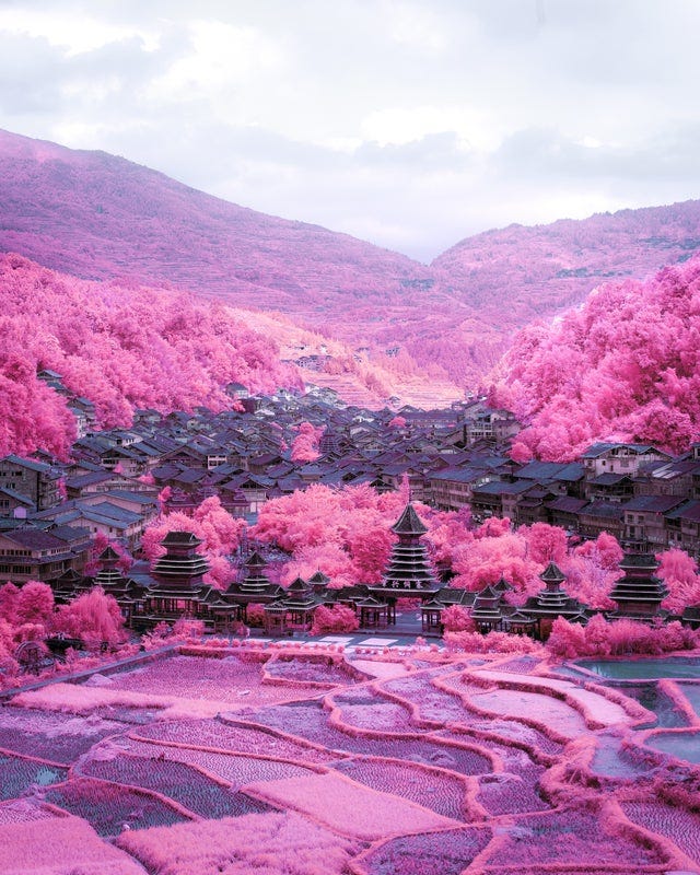 r/itookapicture - ITAP with a infrared camera in Zhaoxing, Guizhou