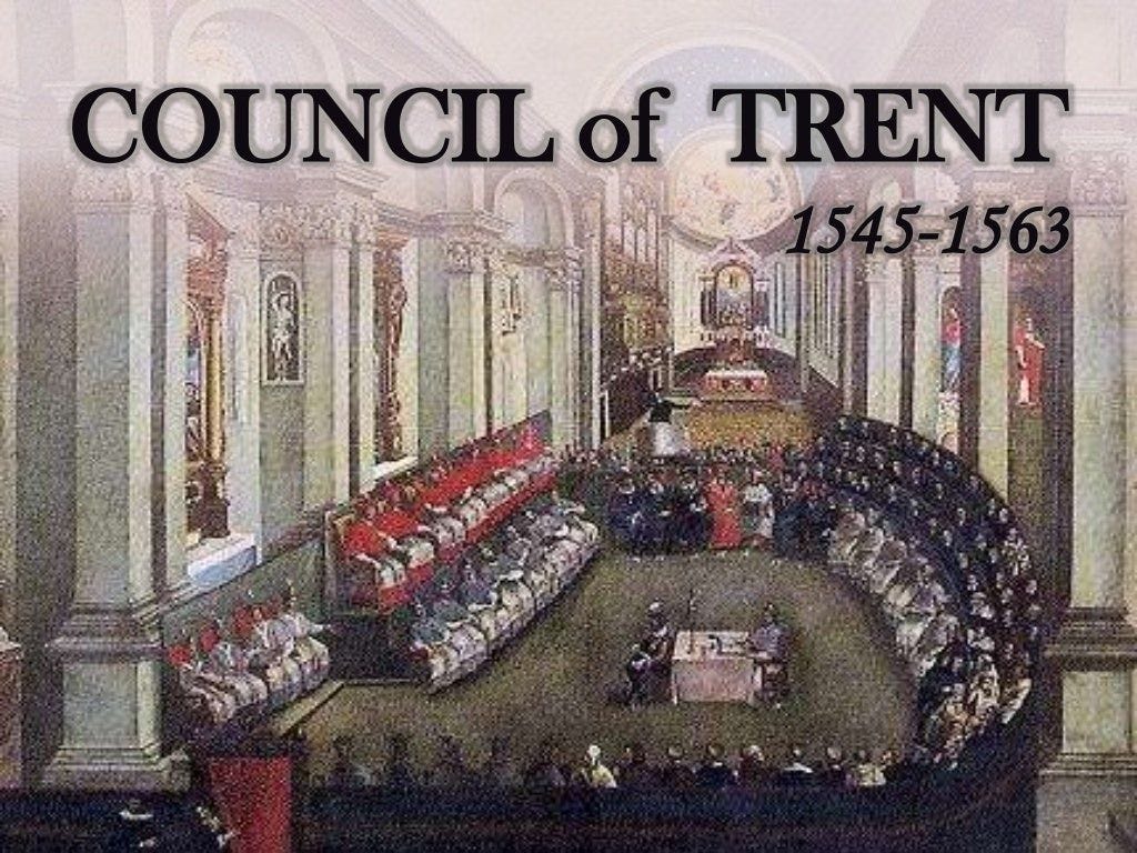 COUNCIL of TRENT 1545-1563