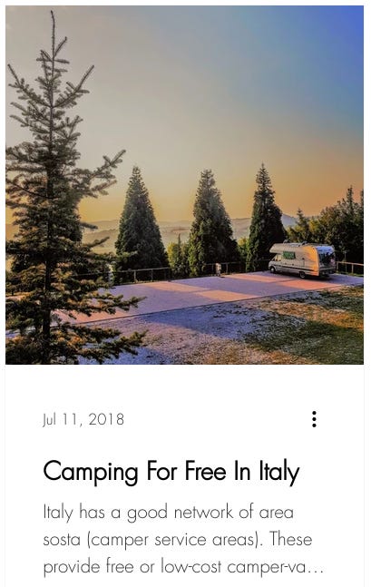 https://www.wewillnomad.com/post/camping-for-free-in-italy