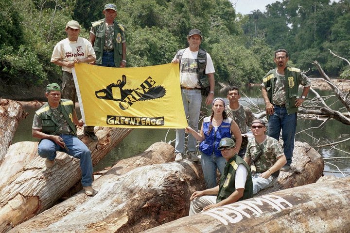 rebeca lerer on Twitter: "Entre 1999-2002, trabalhei no escritório do  Greenpeace em Manaus na campanha da Amazônia. Na época, fomos acusados de  servir a coroa britânica, financiados pelo príncipe Charles para  "internacionalizar