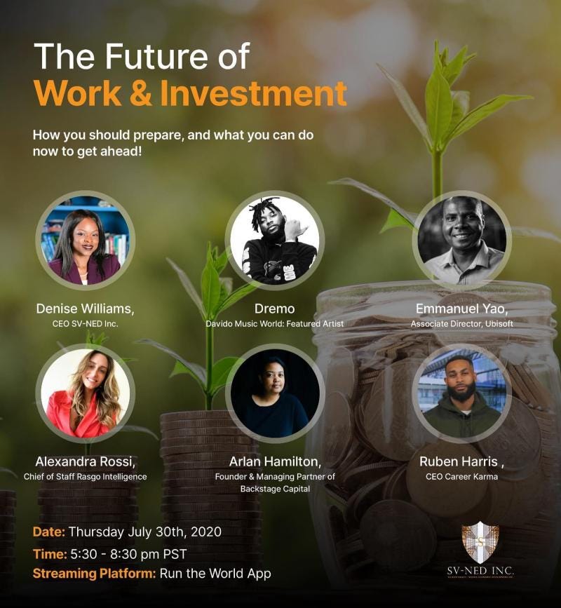 SV-NED Future of Work & Investment