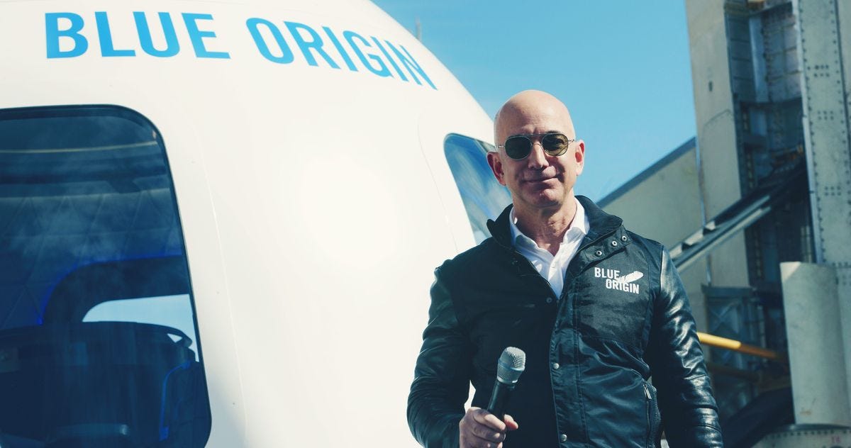Jeff Bezos Is Going to Space