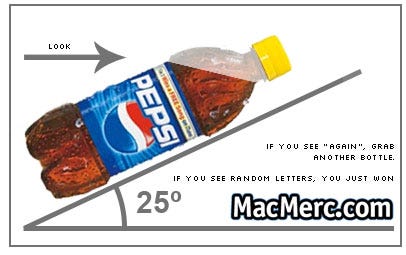 How to win 100% on Pepsi iTunes Bottles | MacRumors Forums