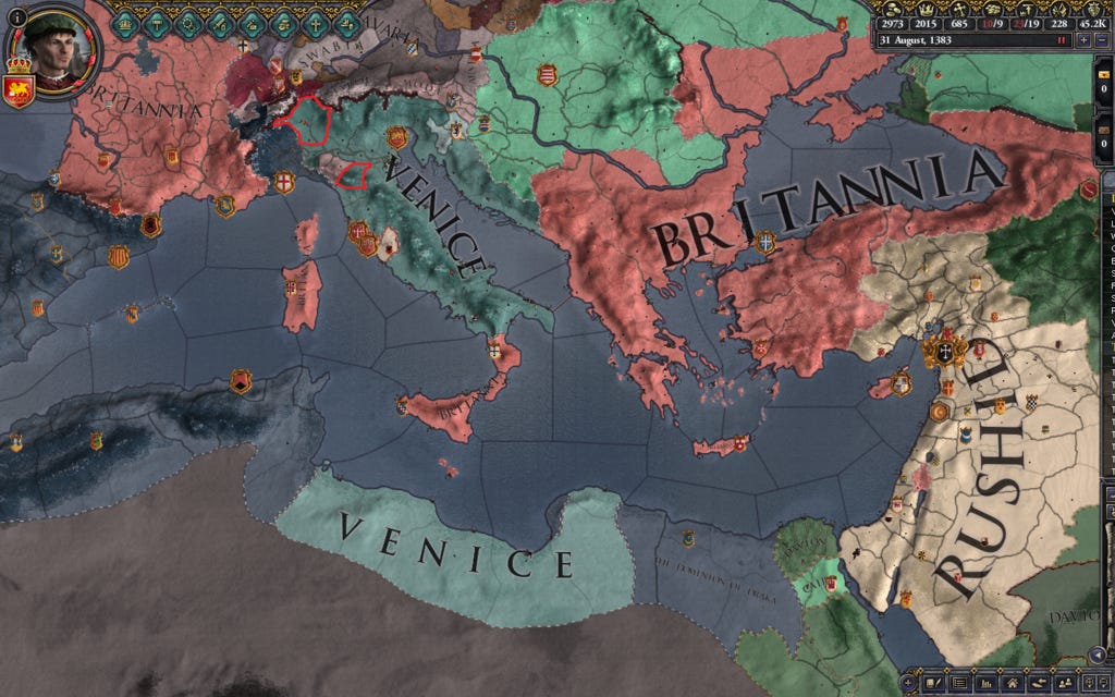 Central Med, 1383