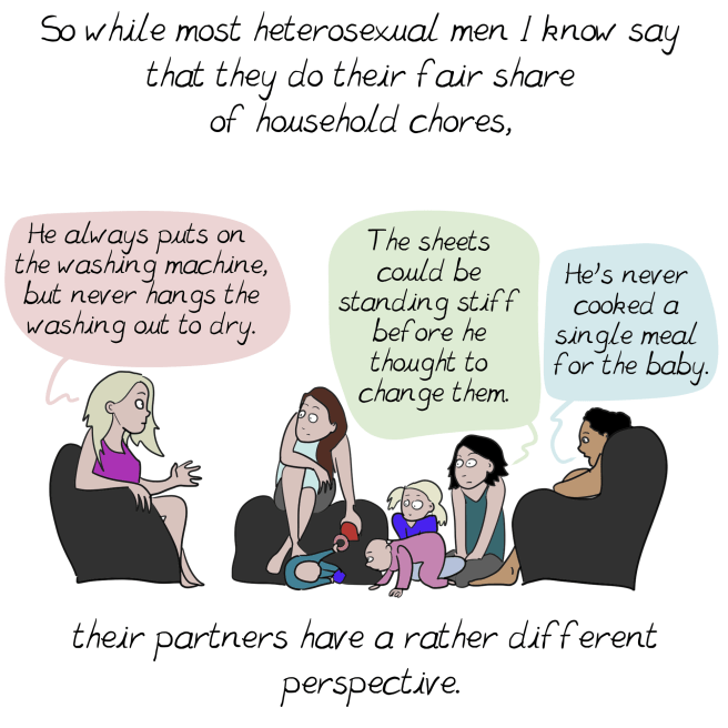 A Feminist Comic About The Gender Wars Of Household Chores - I Can Has  Cheezburger?