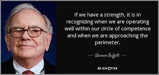 Warren Buffett quote: If we have a strength, it is in recognizing when...
