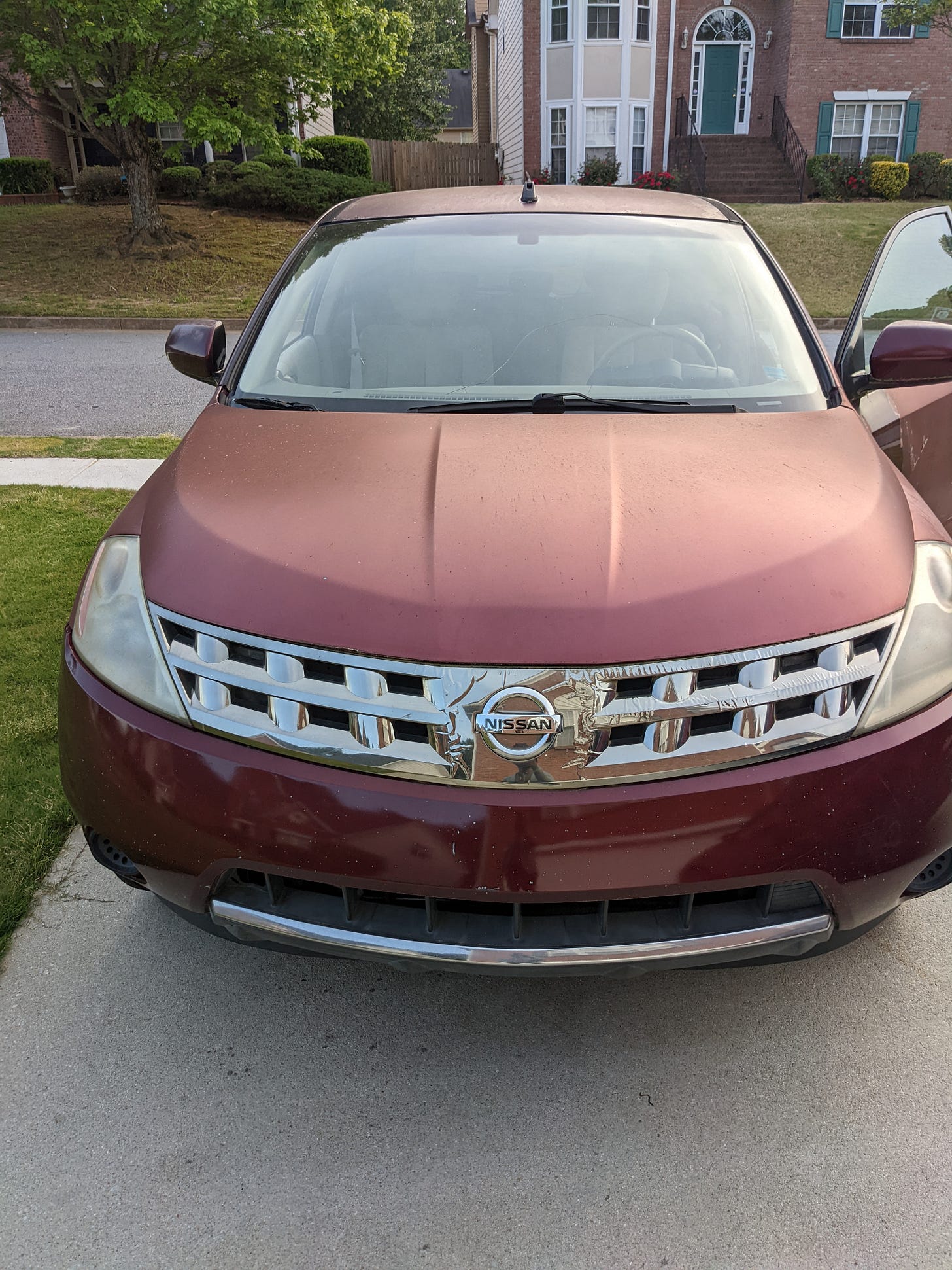 Maroon 2005 Nissan Murano