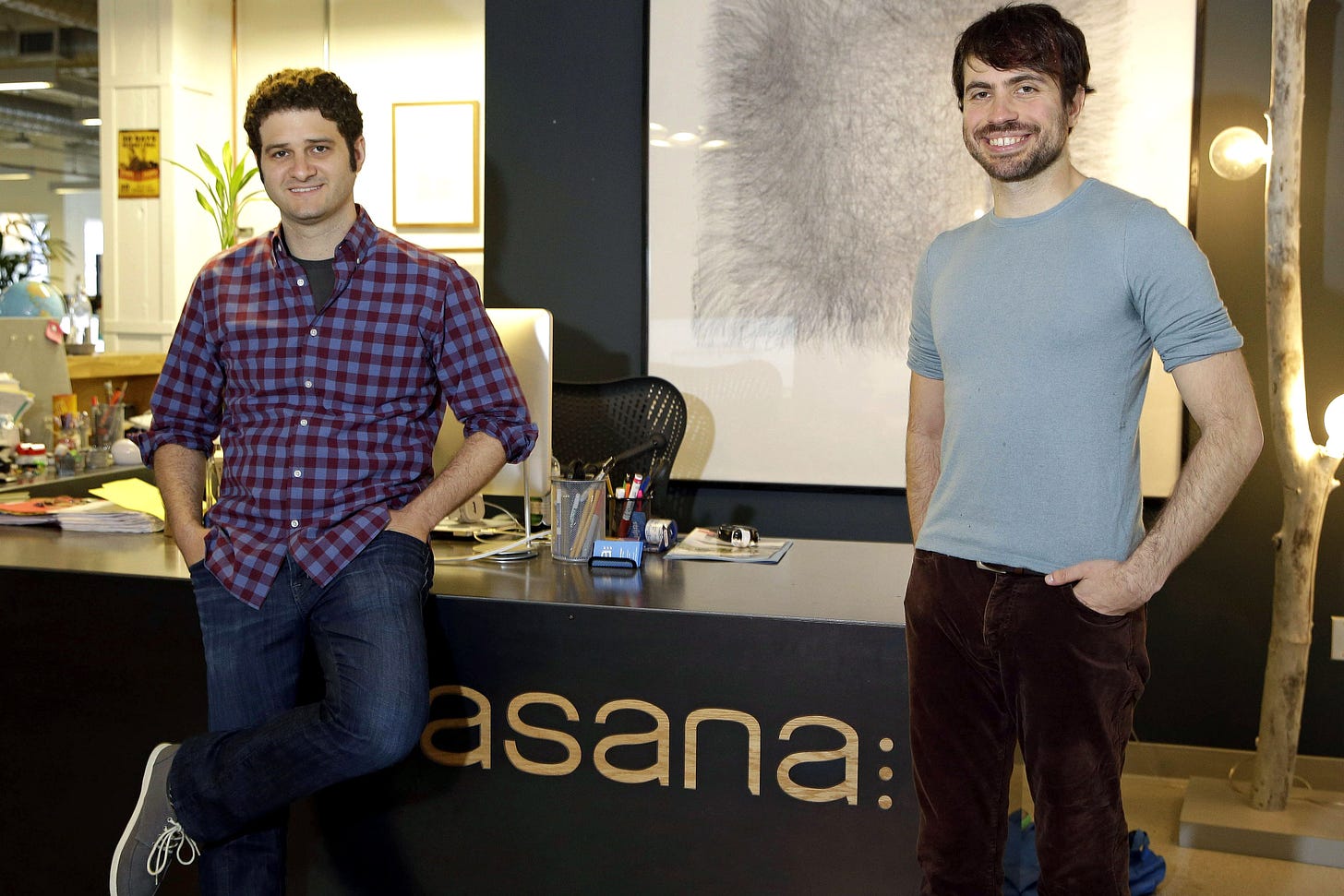 Facebook co-founder plots an escape from email | Employee perks, Asana,  Vision impairment