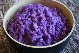 Purple rice!! It's all about the color – VEGAN & COLORS