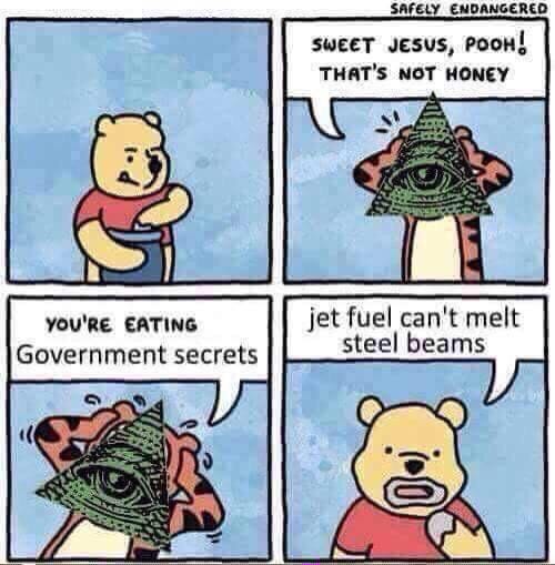 Winnie the Pooh | Jet Fuel Can&#39;t Melt Steel Beams | Know Your Meme