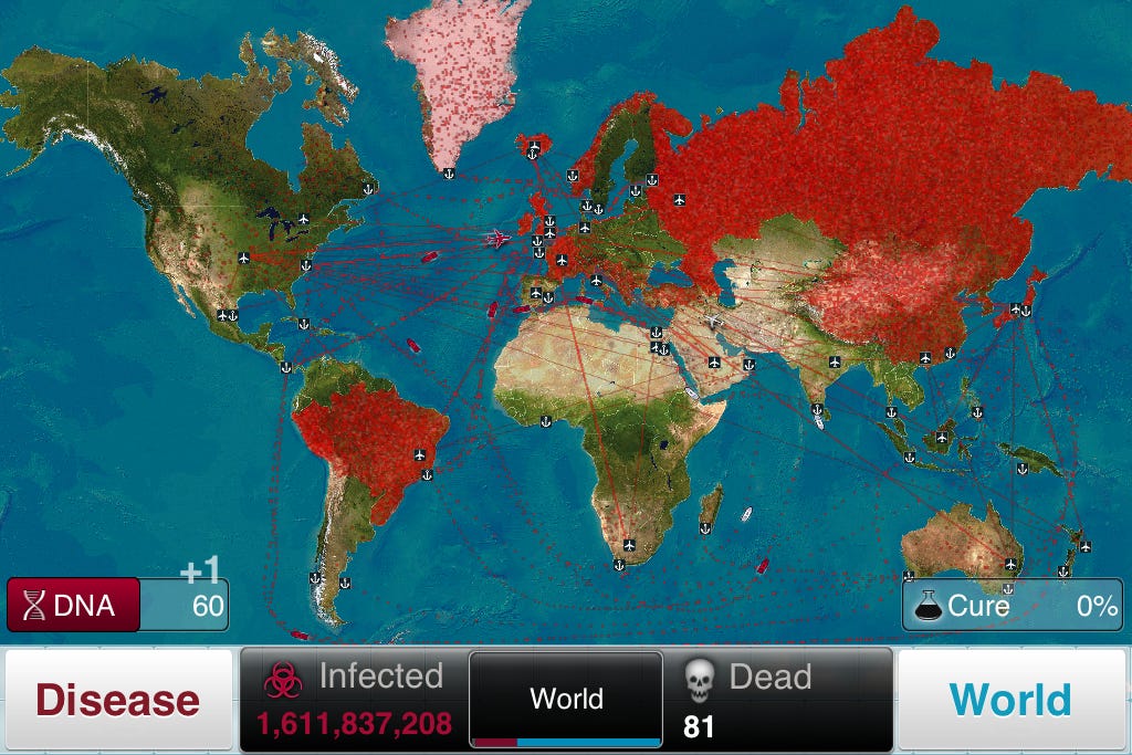 Coronavirus: Plague Inc., the game banned from China&#39;s app store, helps me  feel in control.