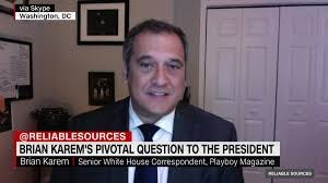 Brian Karem thought he asked Trump a simple question - CNN Video