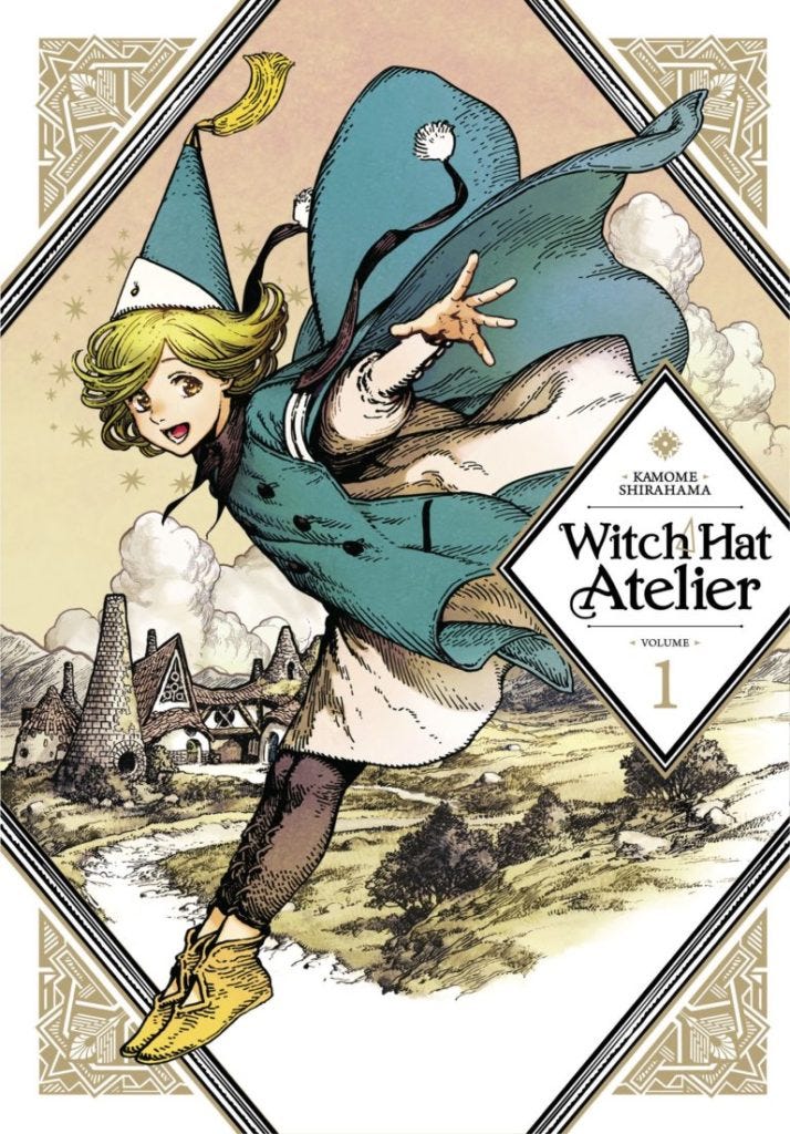 This image has an empty alt attribute; its file name is witchhatatelier-714x1024.jpg