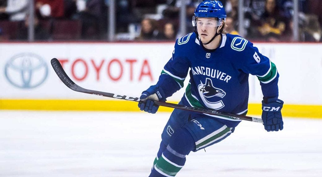 Brock Boeser's agent: No deadline on contract talks with Canucks ...