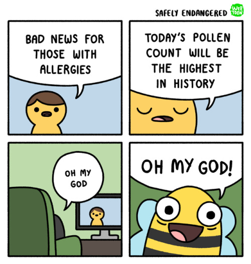 Safely Endangered Web Comic about bees
