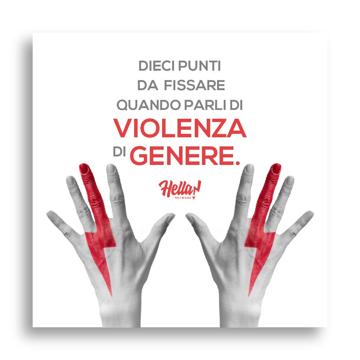 Dieci punti da fissare quando parli di violenza di genere