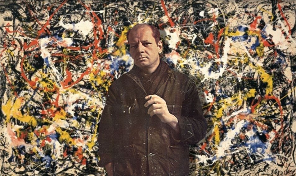 themaninthegreenshirt: Jackson Pollock, Convergence, 1952 | Pollock ...