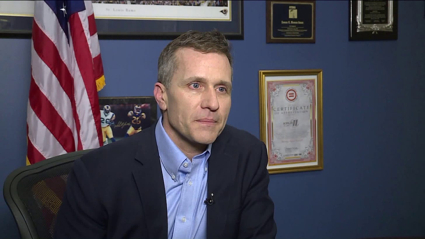 Eric Greitens faces calls to drop out of Missouri Senate race after abuse  claims