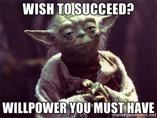 Yoda Willpower