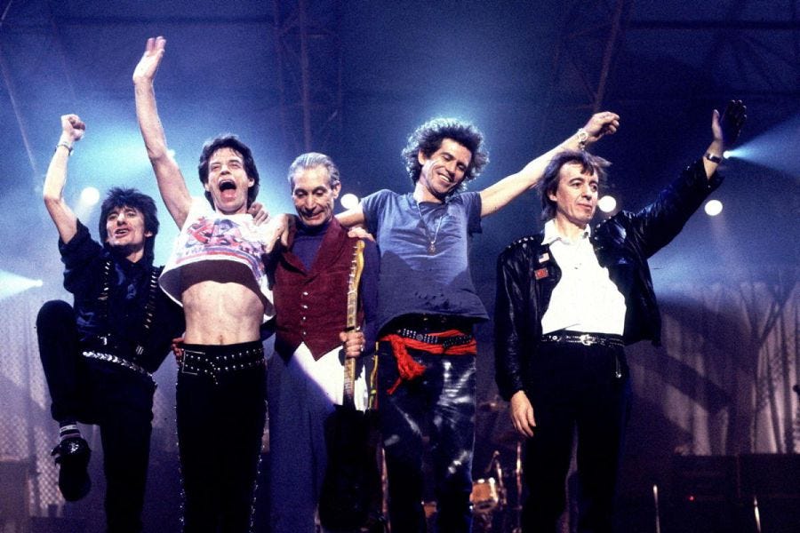 Ruedas bien aceitadas: los 30 años del &quot;regreso&quot; de The Rolling Stones - La  Tercera