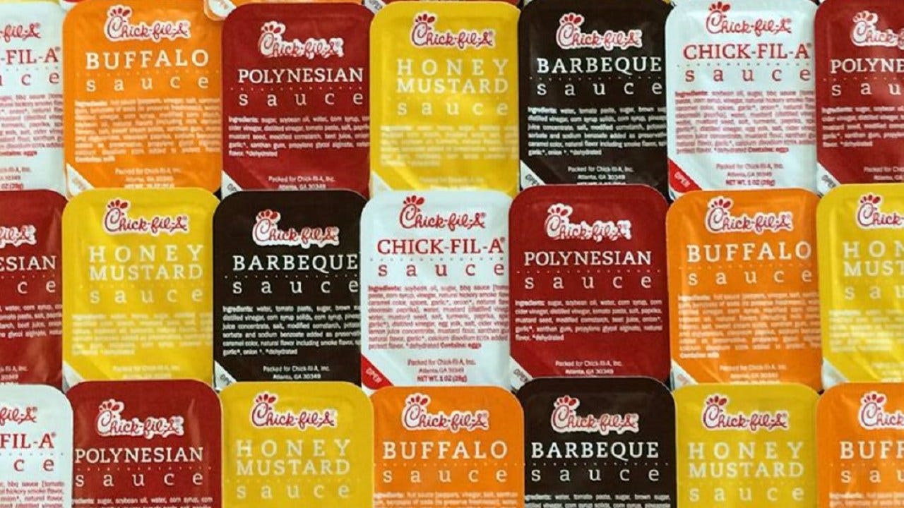 Image result for dipping sauce choices