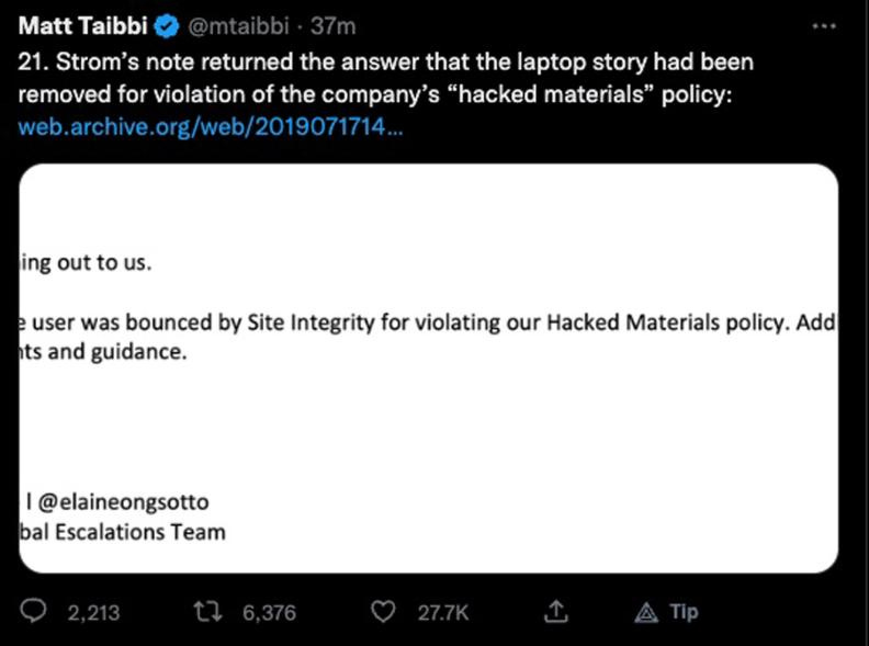 Hunter Biden laptop bombshell: Twitter invented reason to censor Post's reporting