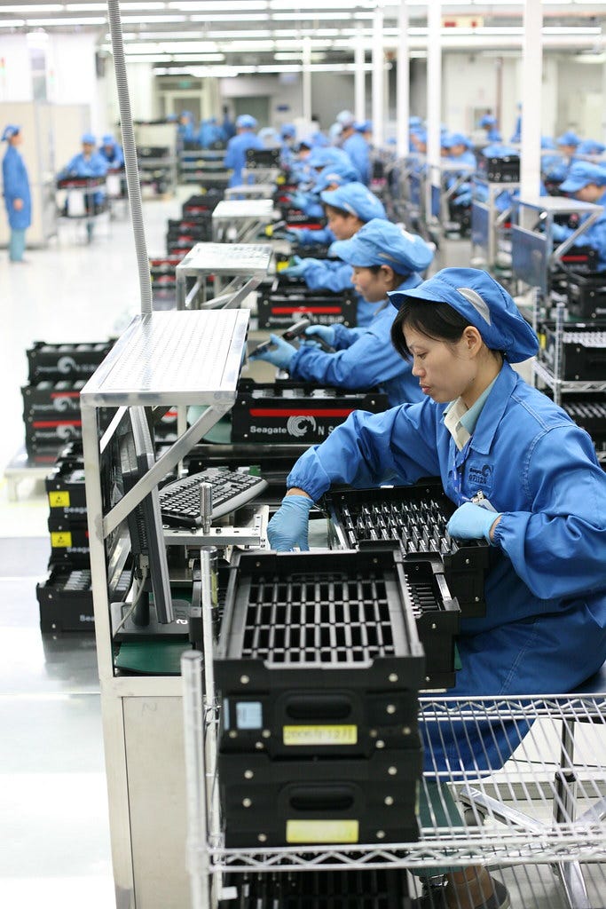 "Seagate Wuxi China Factory Tour" by Robert Scoble is licensed under CC BY 2.0