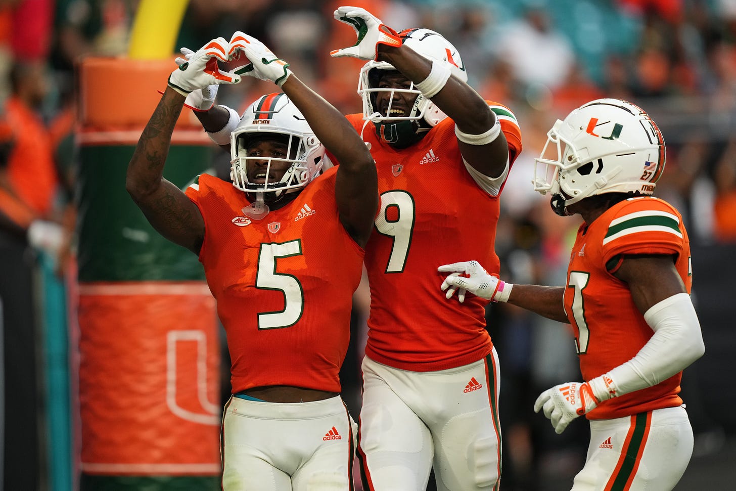 Miami football: Wide receivers were encouraging versus Middle Tennessee  State