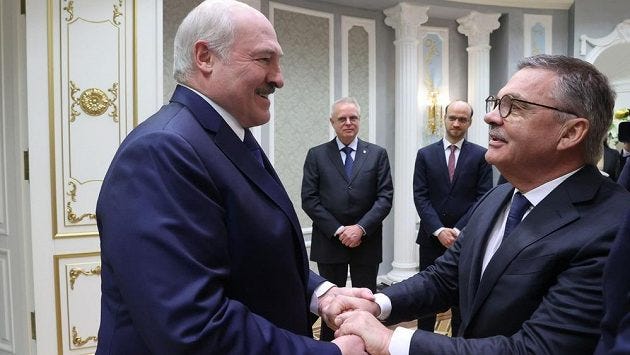 Fasel ven! Šéf IIHF se kaje za objímačku s Lukašenkem. O Bělorusku má prý  pochybnosti - Sport.cz