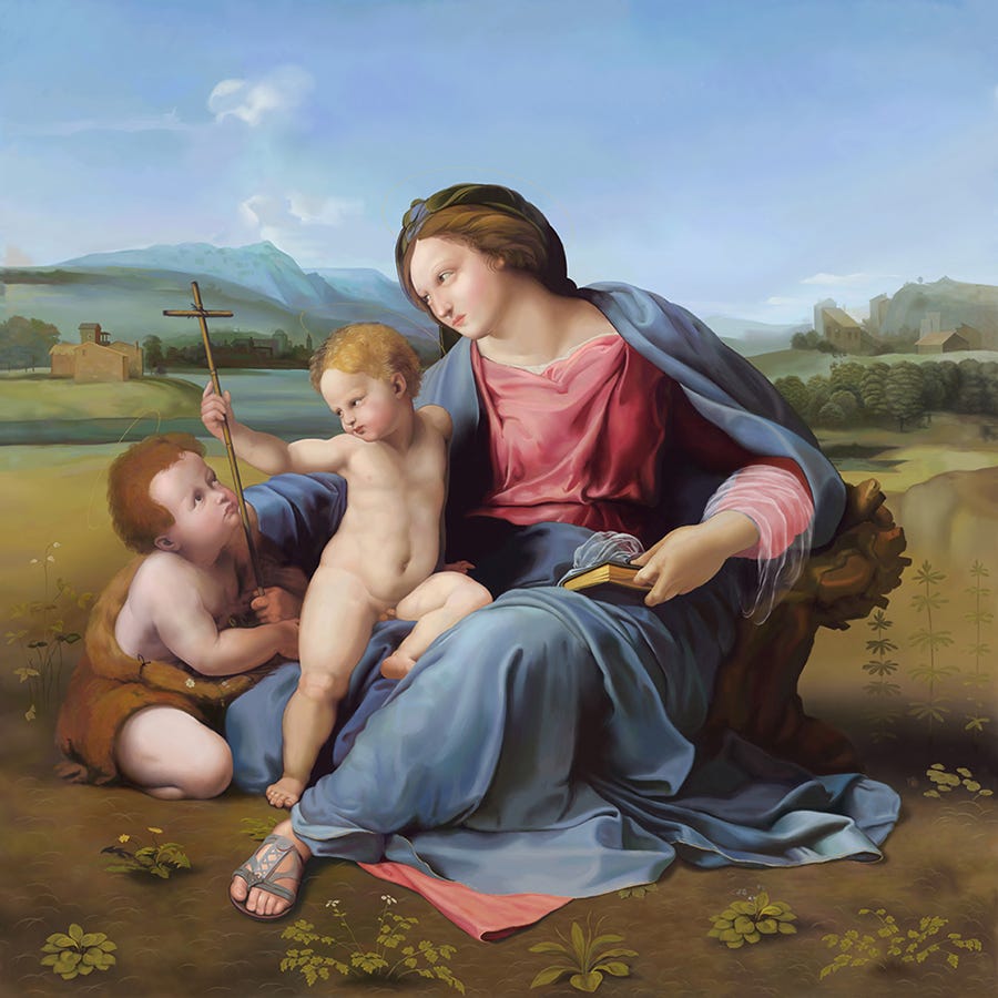 Alba Madonna Raphael 1510