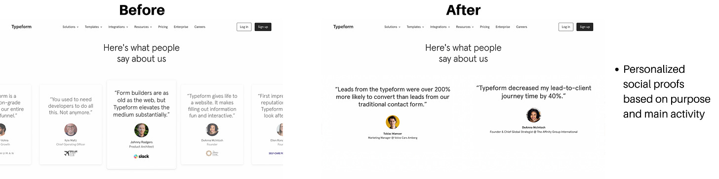 How Would We Personalize Typeform's Web Experience for Its Users to Convert Them Into Paid Customers