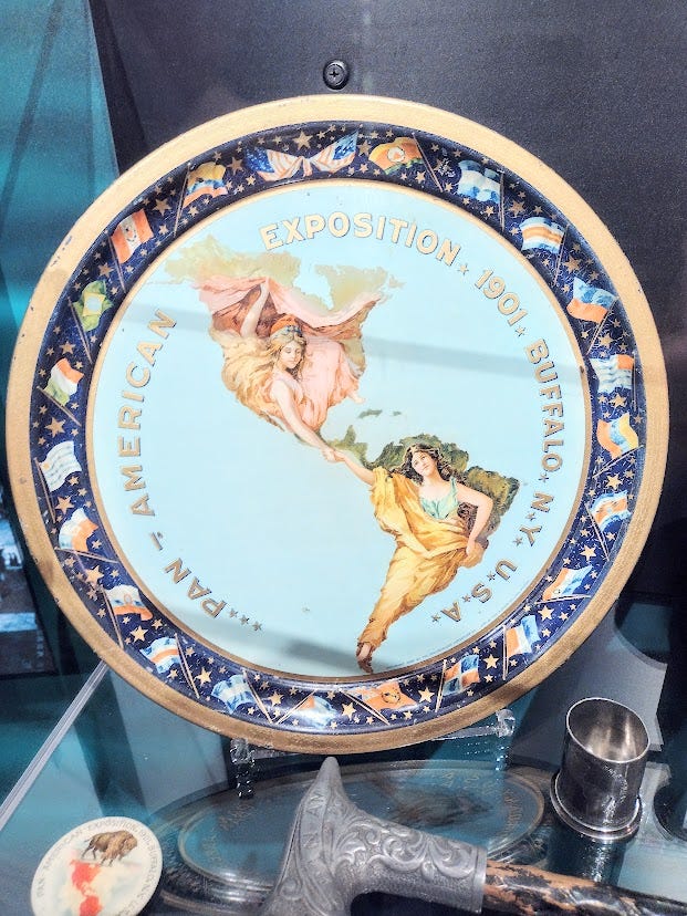 Pan-American Exposition 1901 Souvenir Plate 