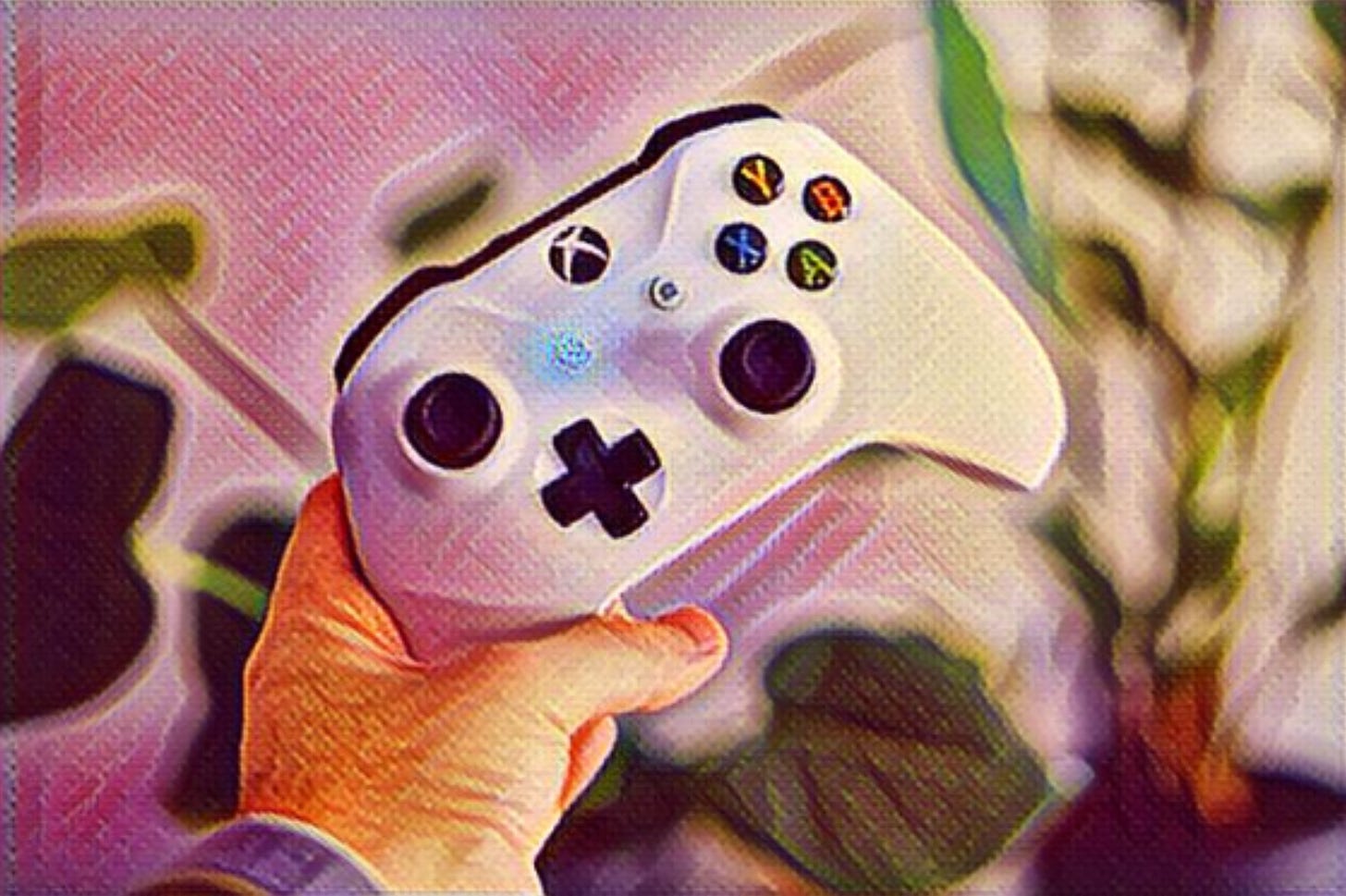 xbox controller with style transfer