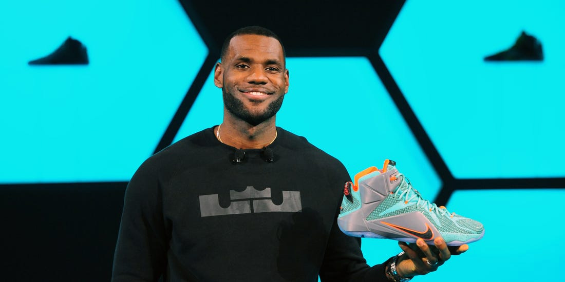 LeBron James Nike deal details