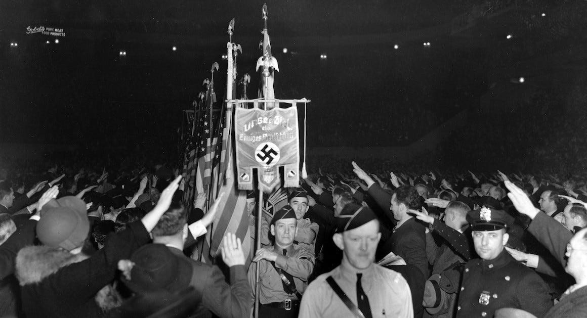 When Nazis Filled Madison Square Garden - POLITICO Magazine